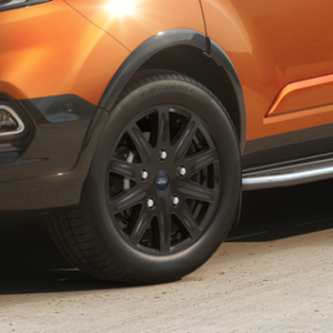 Platišče iz lahke zlitine 17" z 10 kraki, črn